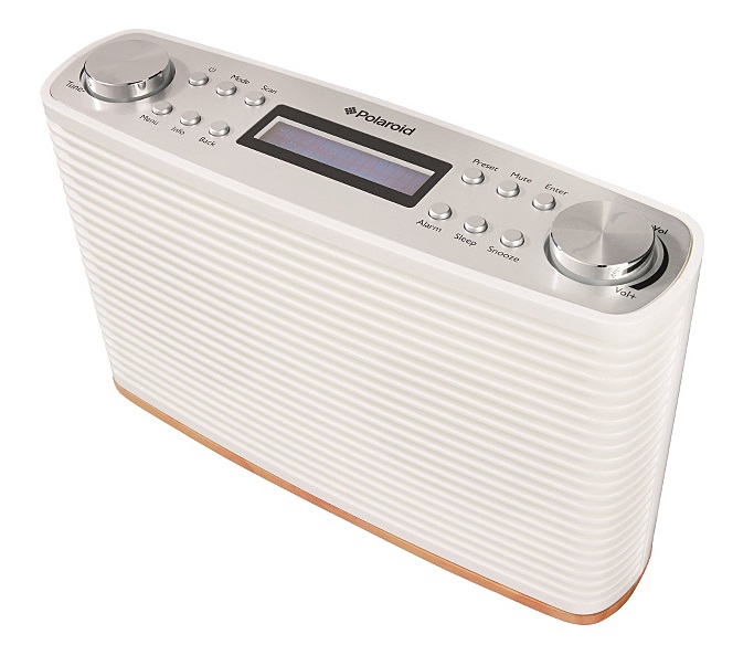 Polaroid DS414 Portable Retro Stereo DAB Digital Radio White *NEW* eBay